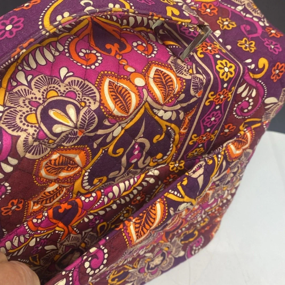 Vera Bradley Safari Sunset Messenger Crossbody Shoulder Bag